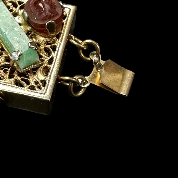 Vintage Victorian Revival Slide Bracelet Kafin Ne… - image 9