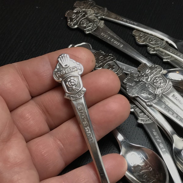 Rolex spoon souvenir Spoon Lucerne Bucherer Switzerland No.00658