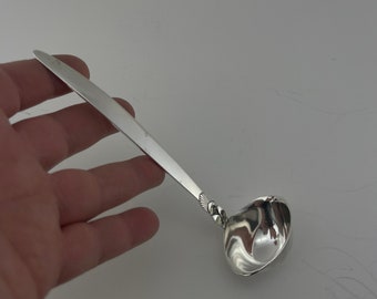 Georg Jensen Cactus ladle.  Vintage Sterling Silver Denmark Kaktus Pattern