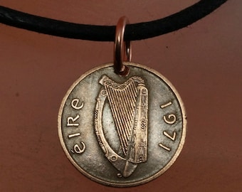 IRLANDSKT Halsband. IRLANDSmycken. Keltiskt Fågelhänge. Irlandberlock. Harpmusik. Nr. 001906