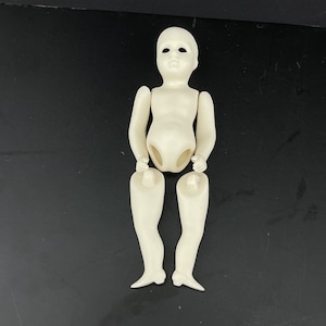 Vintage Porcelain Doll Make Your Own - Ceramic Bisque Porcelain Doll making and Altered Art Planter Decor Goth Horror  Doll body parts No.11