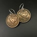 see more listings in the COIN EARRINGS section