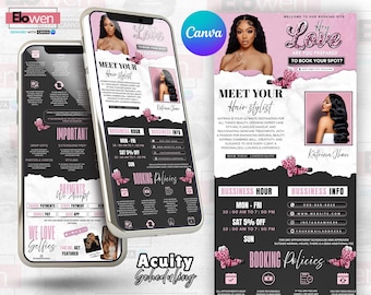 Acuity scheduling template hair stylist, Acuity scheduling template, Booking site template hairstylist, Acuity scheduling template, hair sit