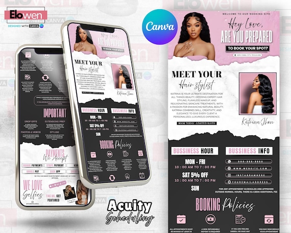Acuity scheduling template hair stylist, Acuity scheduling template, Booking site template hairstylist, Acuity scheduling template, hair sit