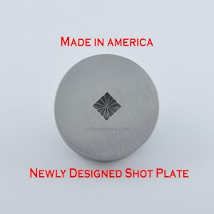 Shot Plate #50 silversmith, goldsmith, jeweler