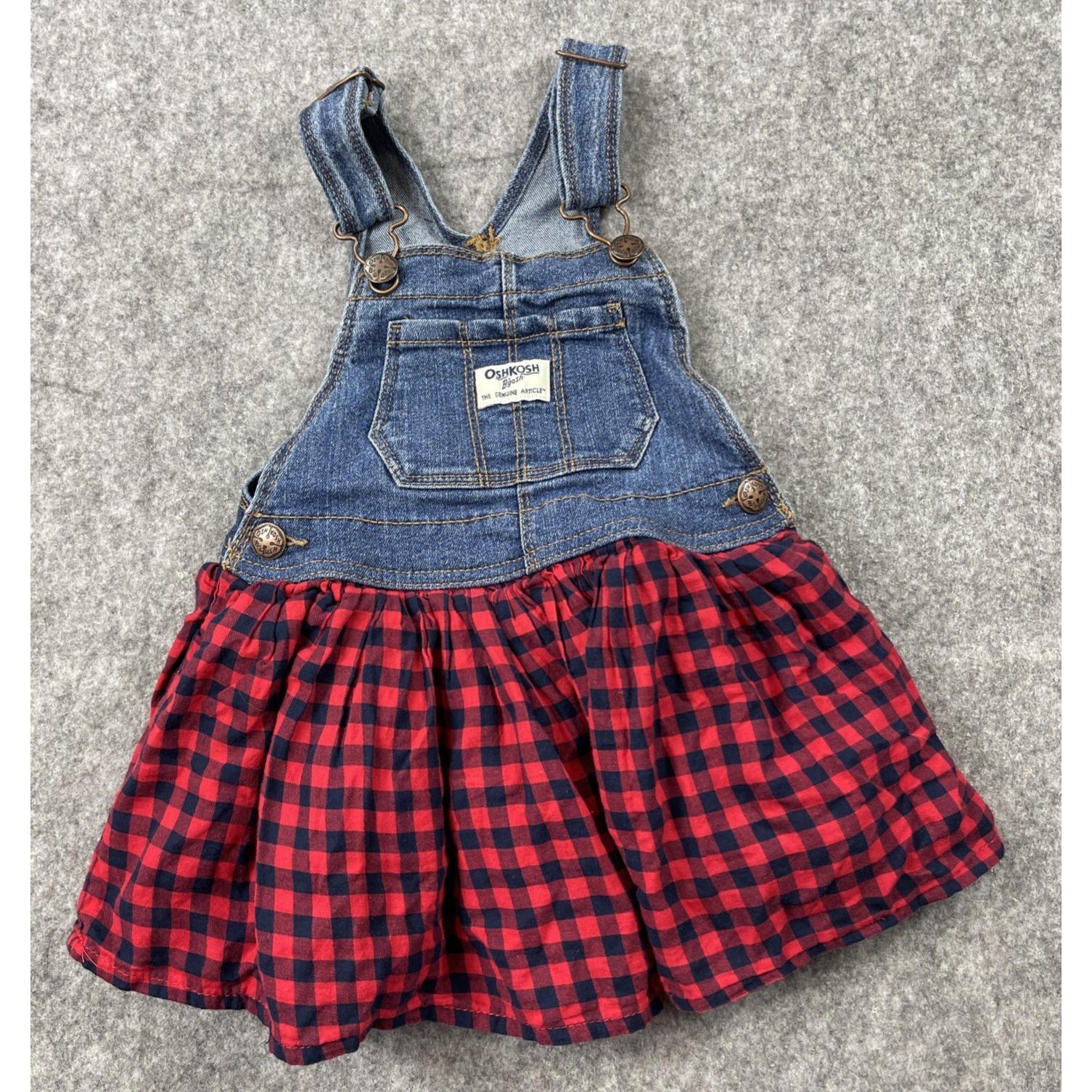 Plaid Overall Dress - Etsy