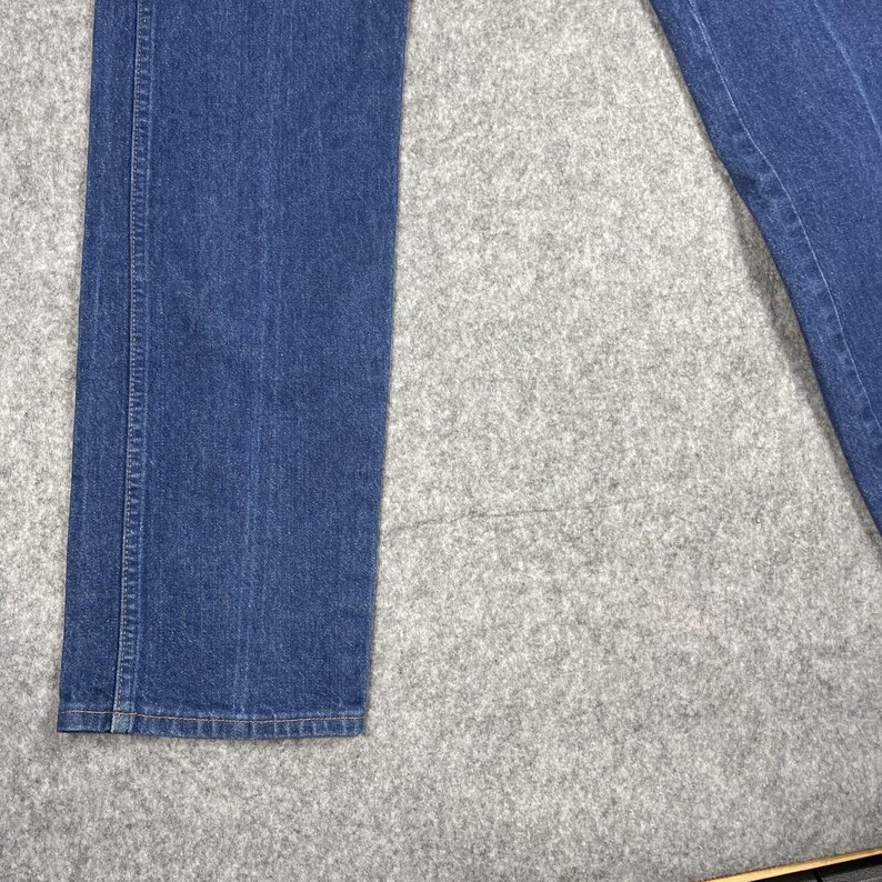 VTG. Wrangler 13MWZ Jeans Men 35 (32) x 36 Cowboy Blue Western Rodeo Cowboy USA image 5