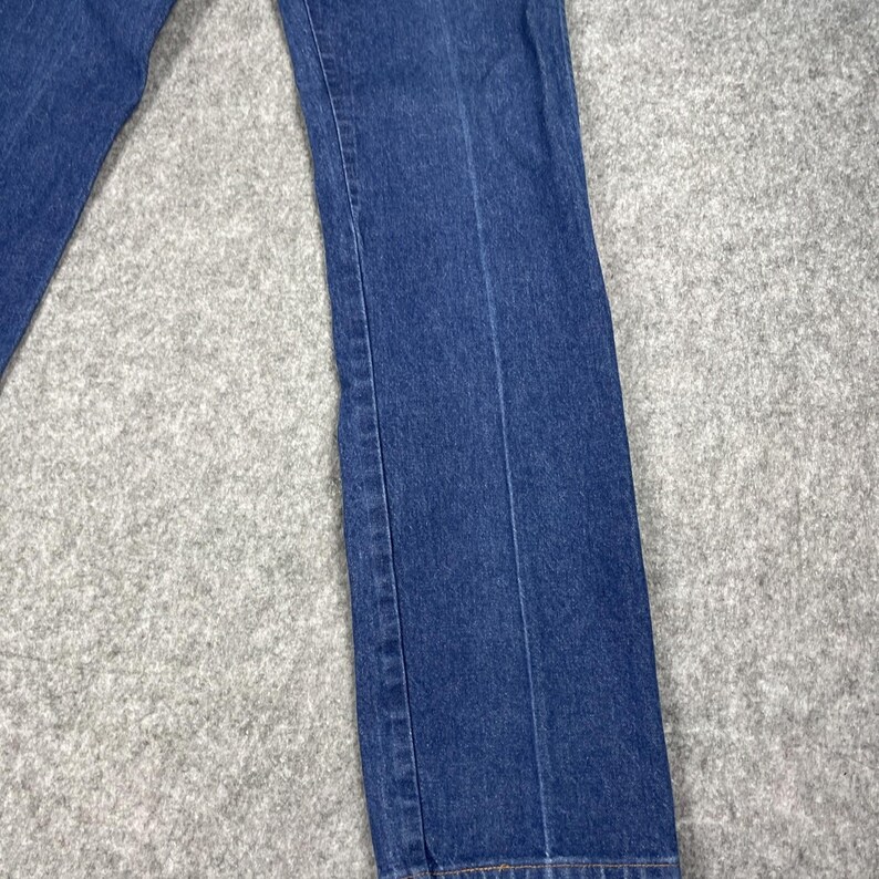 VTG. Wrangler 13MWZ Jeans Men 35 (32) x 36 Cowboy Blue Western Rodeo Cowboy USA image 4