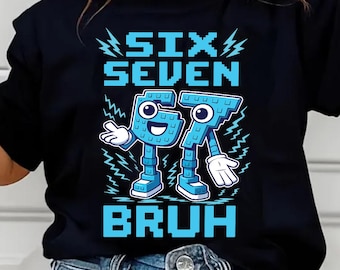 Steal a Brainrot Six Seven Italian Meme Svg, 67 Bruh Kids Gaming Png, Gen Alpha Slang Clipart, Baseball Number Digital Download