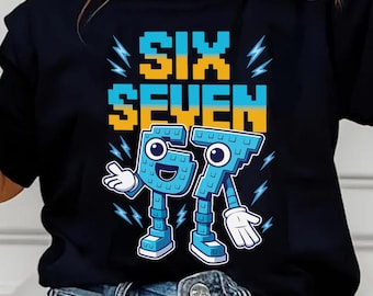 Funny Steal a Brainrot Six Seven Italian Meme Svg, 67 Birthday Gaming Png, Gen Alpha Slang Clipart, Baseball Number Digital Download