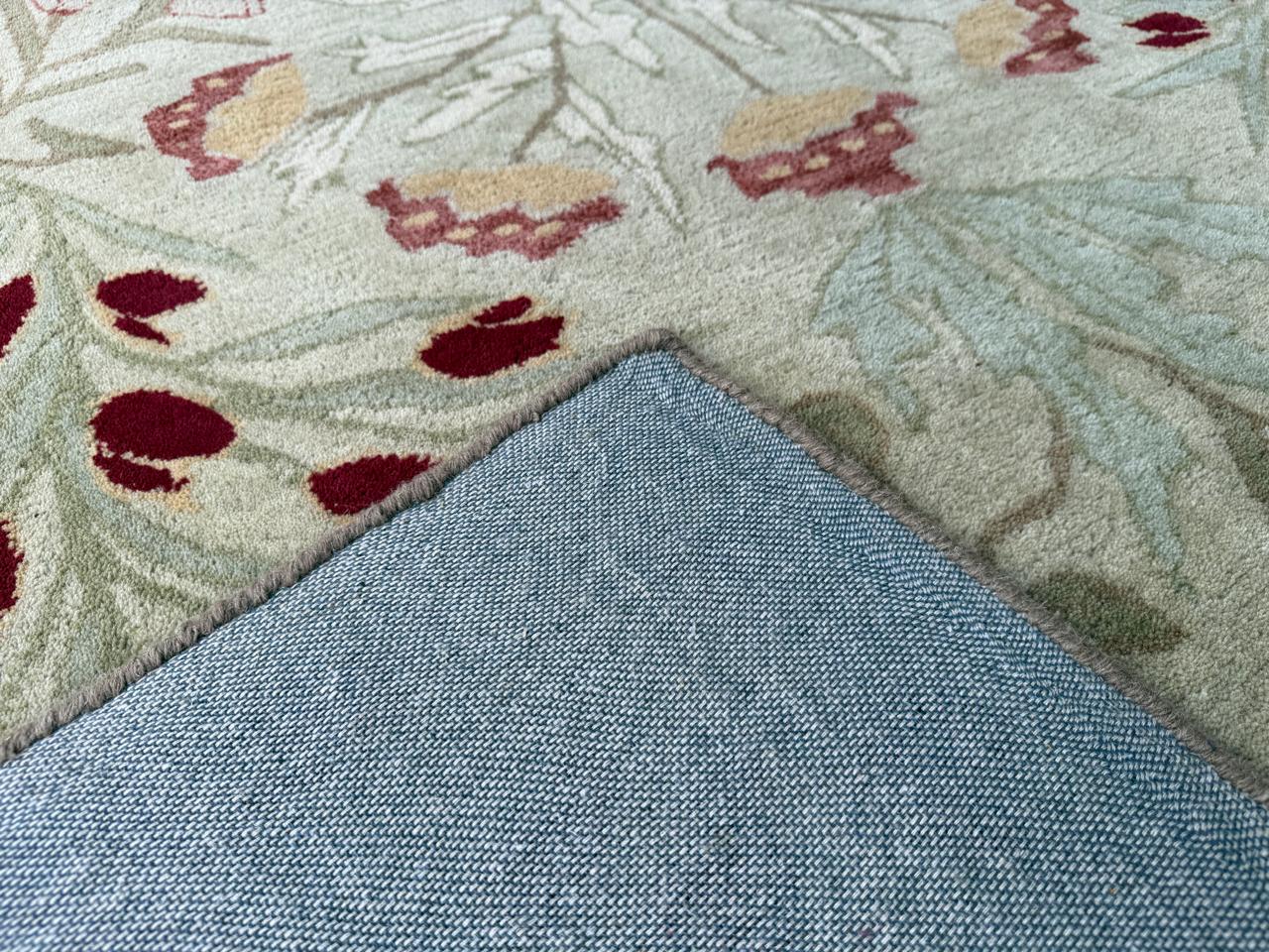 Adeline Rug Hand Tufted Adeline Traditional Oriental Floral Style 100% Woolen Area ...
