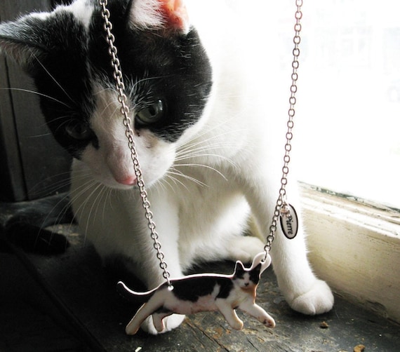 Custom Pet Necklace Resin Pendant: Personalized Photo Portrait, Cat Dog Lover Jewelry, Animal Memorial Keepsake