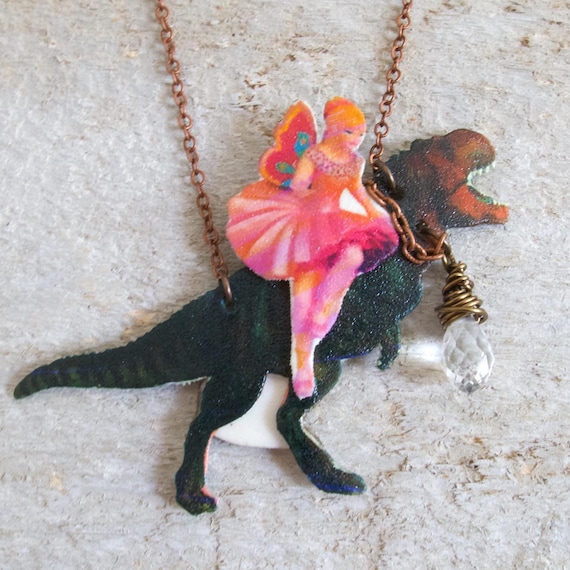 Quirky dino jewellery etsy discount