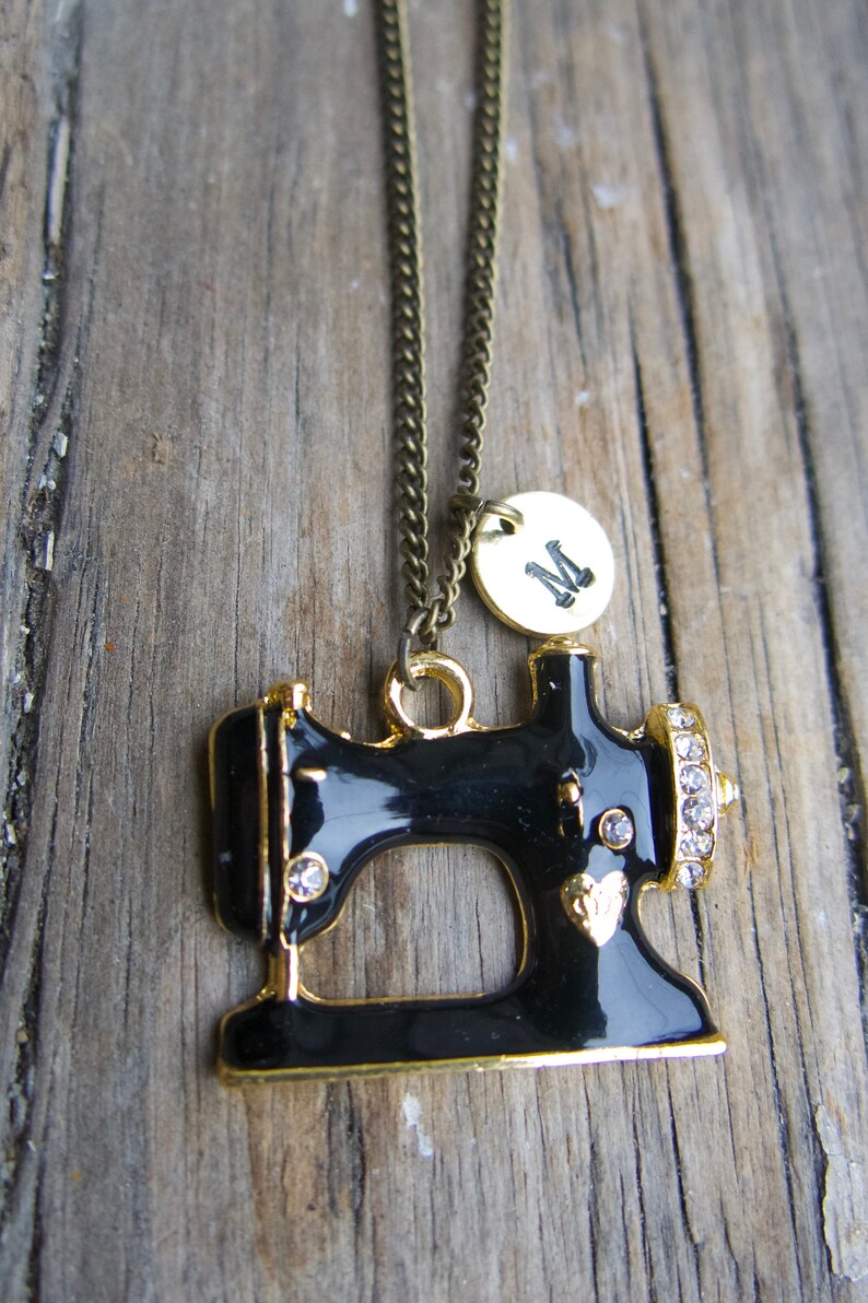 Sewing Machine Necklace Gift for the Crafty Seamstress Etsy