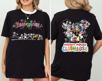 Retro Disneyland Comfort Colors, Mickey Mouse Club House Shirt, M mouse And Friends Shirt