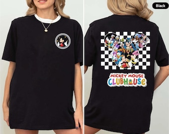 Comfort Colors Retro Mickey Mouse Clubhouse Shirt, Disneyland Tee