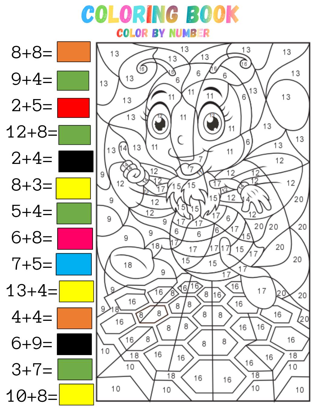 Math coloring pages - Etsy 日本, image size:1080x1350