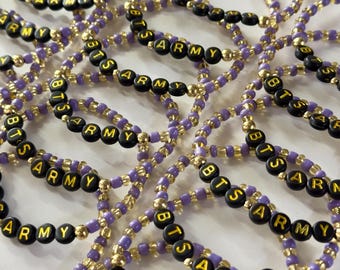 Bulk Custom Friendship Bracelet/Personalized Custom Name Beaded Bracelet/Matching Best Friend Gift/BFF - WWJD Handmade Seed Bead Jewelry