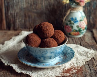 Chocolate Truffles Recipe  | Instant Download