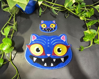 K-Pop Demon Hunter- Derpy Tiger Iron-On Patch