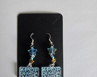 K-pop Demon Hunters earrings.