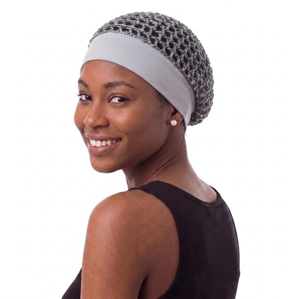 New Stretchy Doobie Net With Headband Attached (2-pack) – Elastic