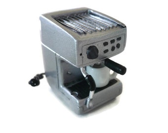 Dollhouse Miniatures Electric Square Waffle Maker Bakery Accessories Shop