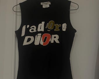 Christian Dior J'adore Vintage T-shirt by Galliano Size S - Etsy