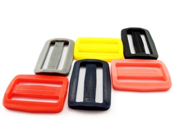 AD5 Ice Blue Plastic delrin Side Release Buckles for Webbing Bags Straps Clips 30 mm 10 pcs
