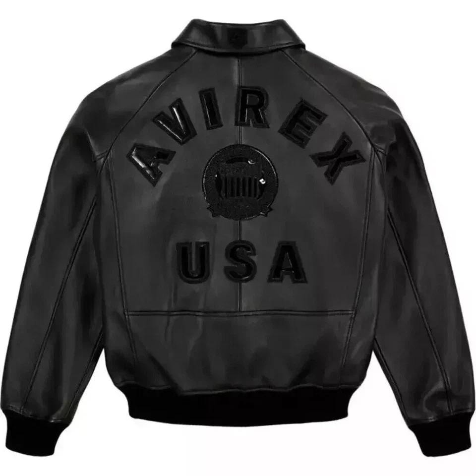 Avirex leather jacket - Etsy 日本