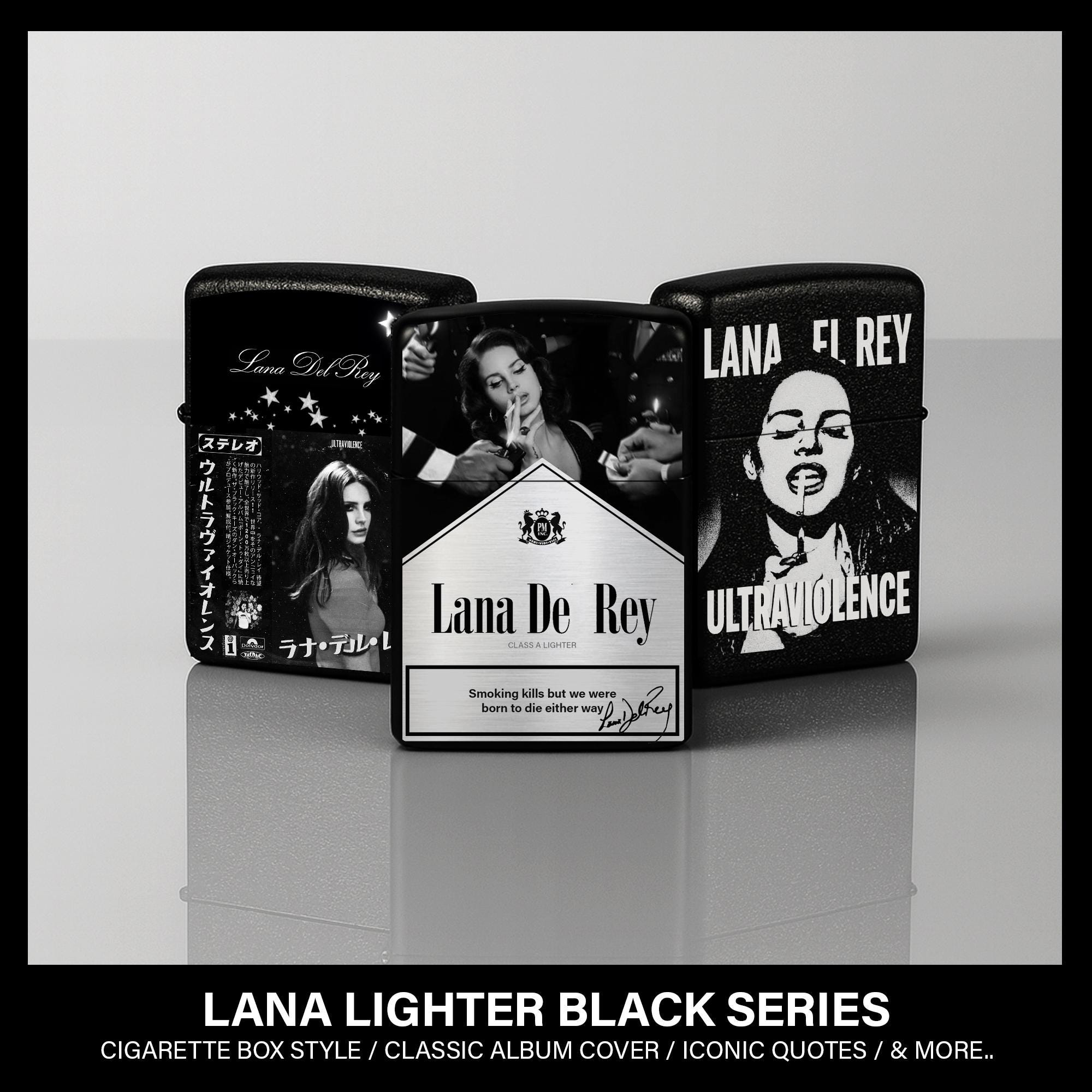 Lana Del Rey Cigarettes Case
