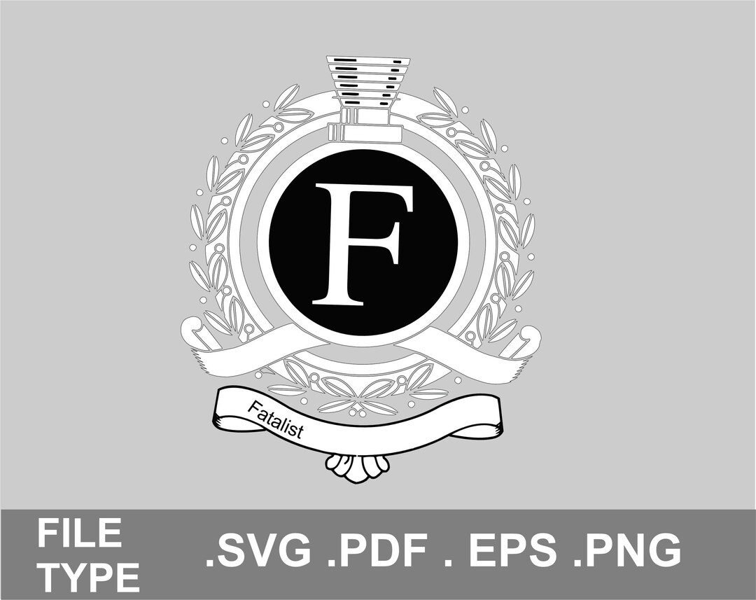 Fatalist Fashion Logo PNG Vector (4 Types): Svg, Png, Eps, Pdf Instant ...