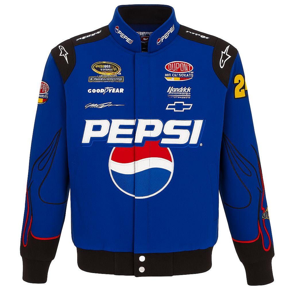 Nascar Pepsi Jacket - Etsy