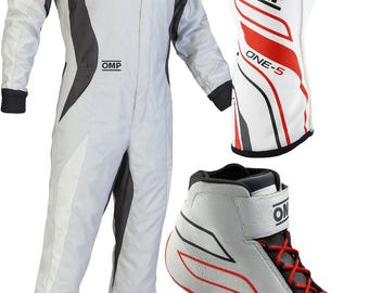 Go Kart Racing Suit, Shoes and Gloves with free Gift (Balaclava) CIK/FIA Level 2 Approved