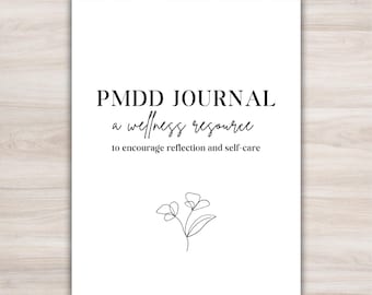 PMDD Symptom Tracker Journal: Women's Wellness (Digital Download)