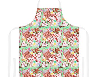Tablier maison en pain d'épice | Party de Noël, Biscuits des Fêtes
