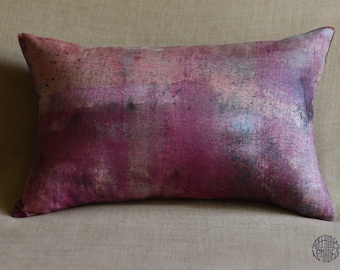 Pink violet 01 .. } RETRO-MODERN Influence vintage Housse de coussin