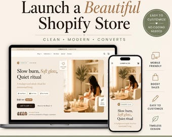 Candle Shopify Theme | One Product Shopify Store | High Converting Shopify 2.0 Template
