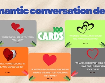 Intimcy Deck: 100 Tiefe Gesprächsstarter, Jubiläumsgeschenk (Digitaler Download)