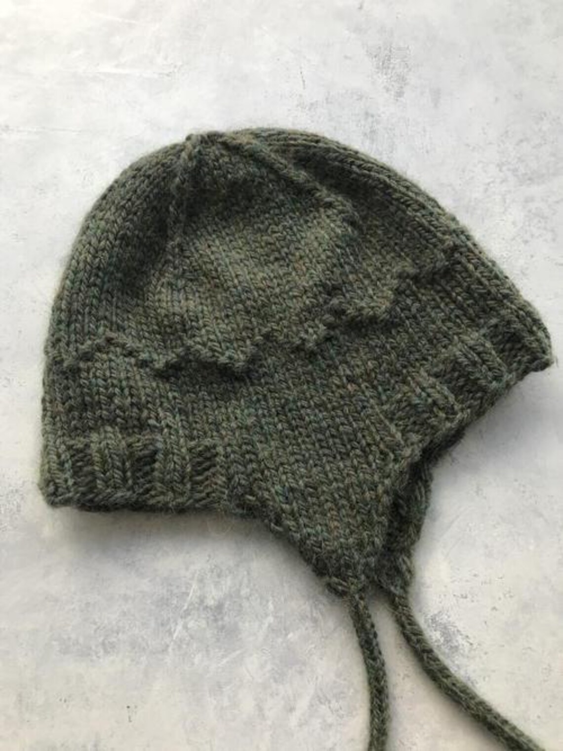 Earflap Hat Pattern Knit | Winter Earflap Knit Hat PDF DIY - Etsy