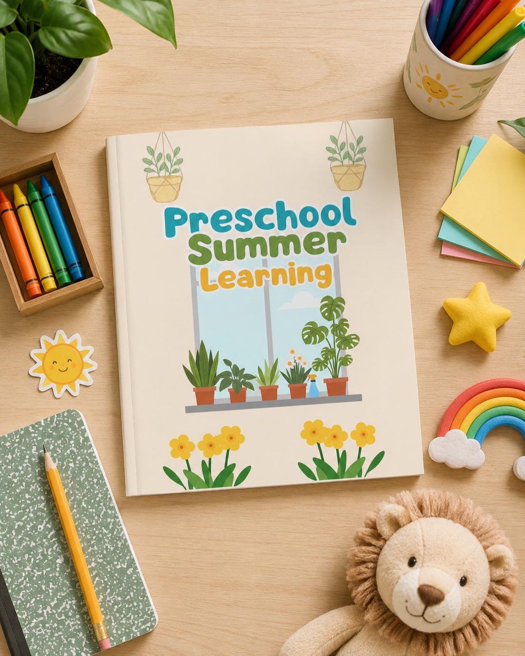 Preschool Summer Learning Activity Book | 80 Printable Pages for ...