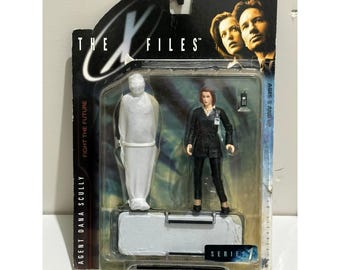 McFarlane Toys Akte X-agentin Dana Scully Actionfigur Serie 1 Trage mit Tasche