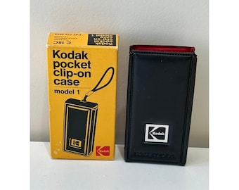 Kodak Clip-on Tasche Modell 1 C 18C Für Kodak Instamatic 10 Kamera