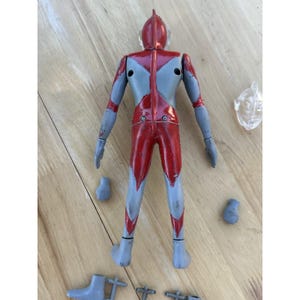1980er Jahre Bandai Ultraman Hero Real Hobby Serie beleuchtetes Modell Japan - Ungetestet Bild 6