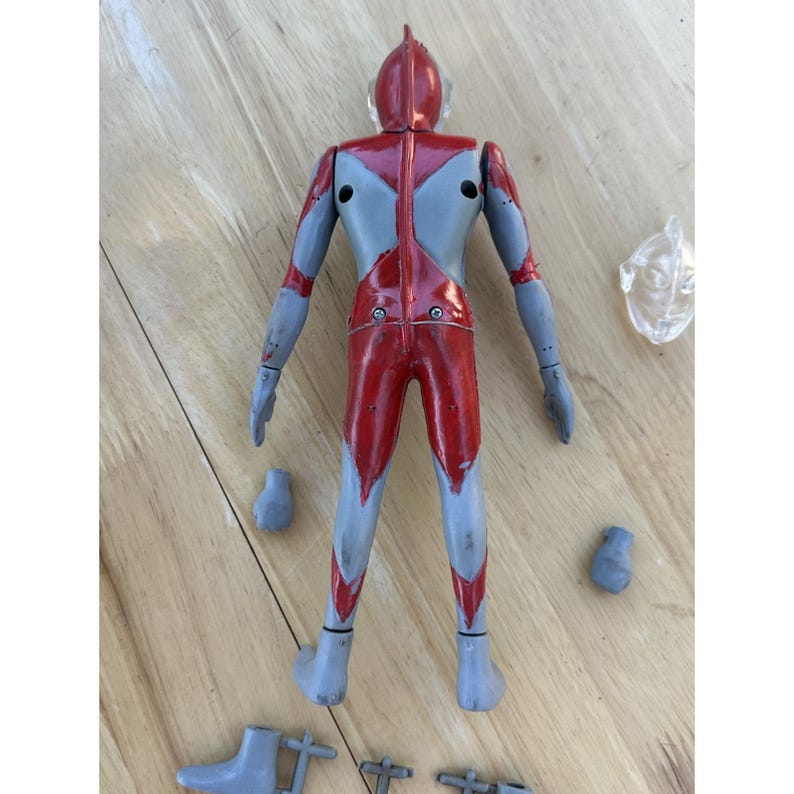 1980er Jahre Bandai Ultraman Hero Real Hobby Serie beleuchtetes Modell Japan - Ungetestet Bild 6