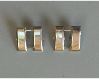 Insignes set Amerikaanse legerkapitein schouderbeugels paar N.S. Meyer Vietnam-tijdperk