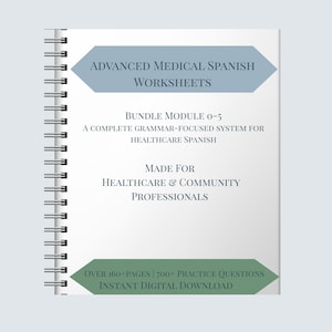 Español médico avanzado: ejercicios y frases sobre atención médica (descarga en PDF)