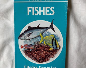 Fishes: A Golden Guide - Vintage 1987 Fresh- and Salt-water Fish Reference Book