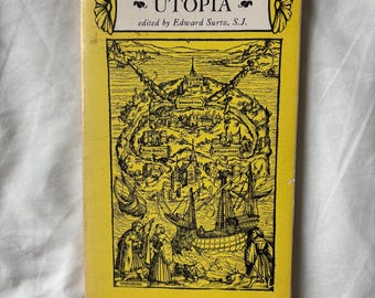 Utopia by Thomas More - Used Classic Renaissance Book - Vintage Paperback