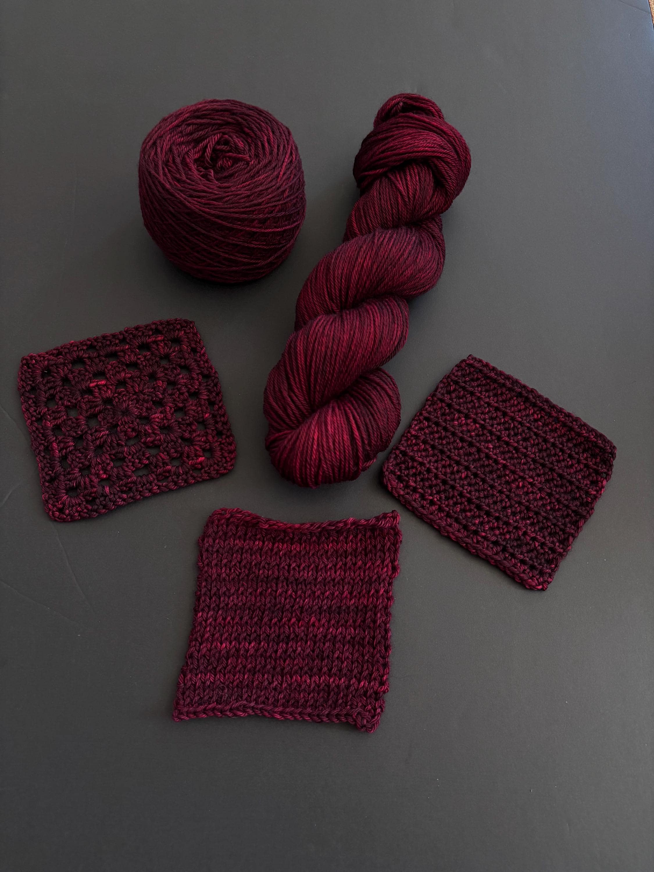 Burgundy Color Yarn - Etsy Ireland